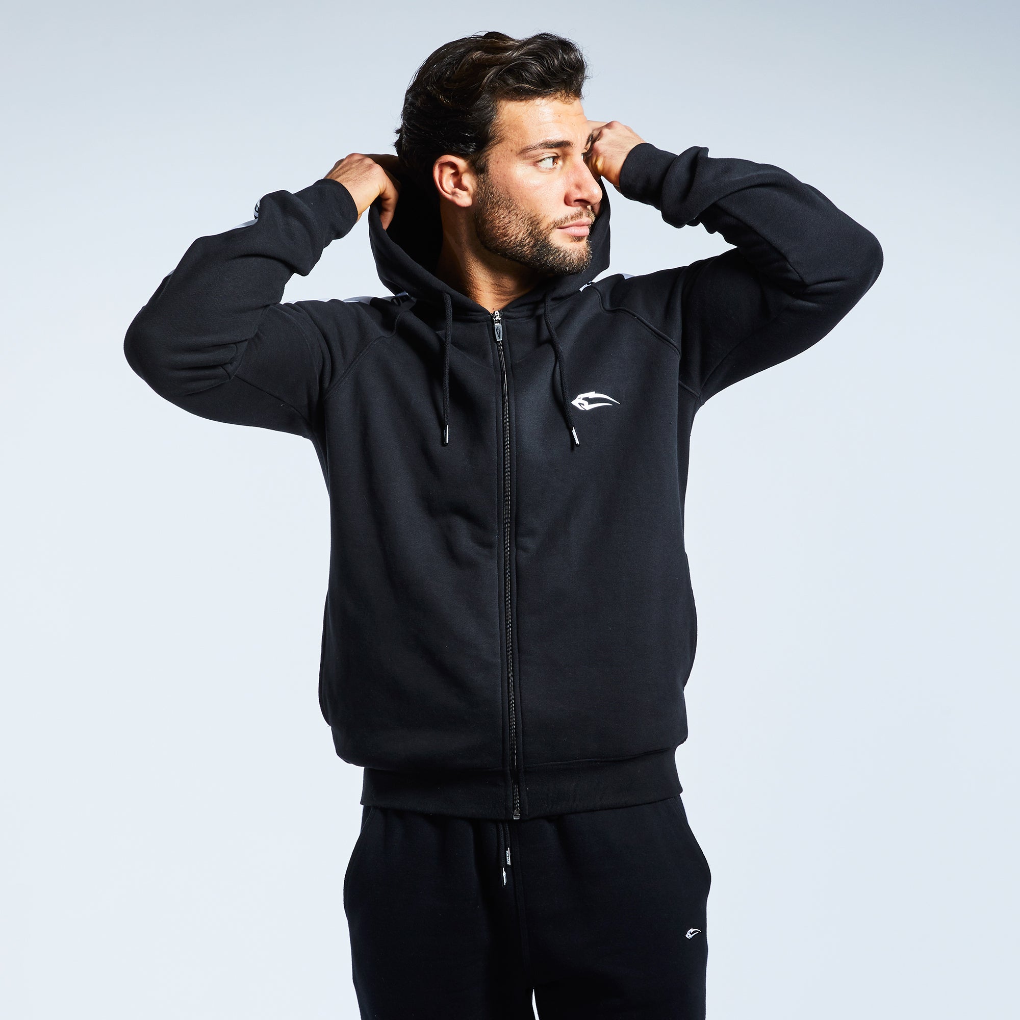 Zip Hoodie Stripe